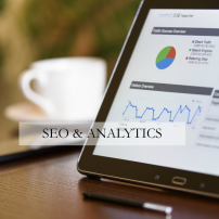 SEO and Analytics - Find out exactly where your customers are coming from and how to get the right people to your website.